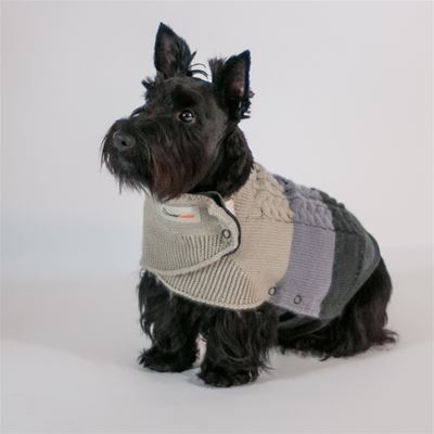 The ThunderSweater provides added warmth and style for dogs, ideal for colder months or prolonged time outdoors.