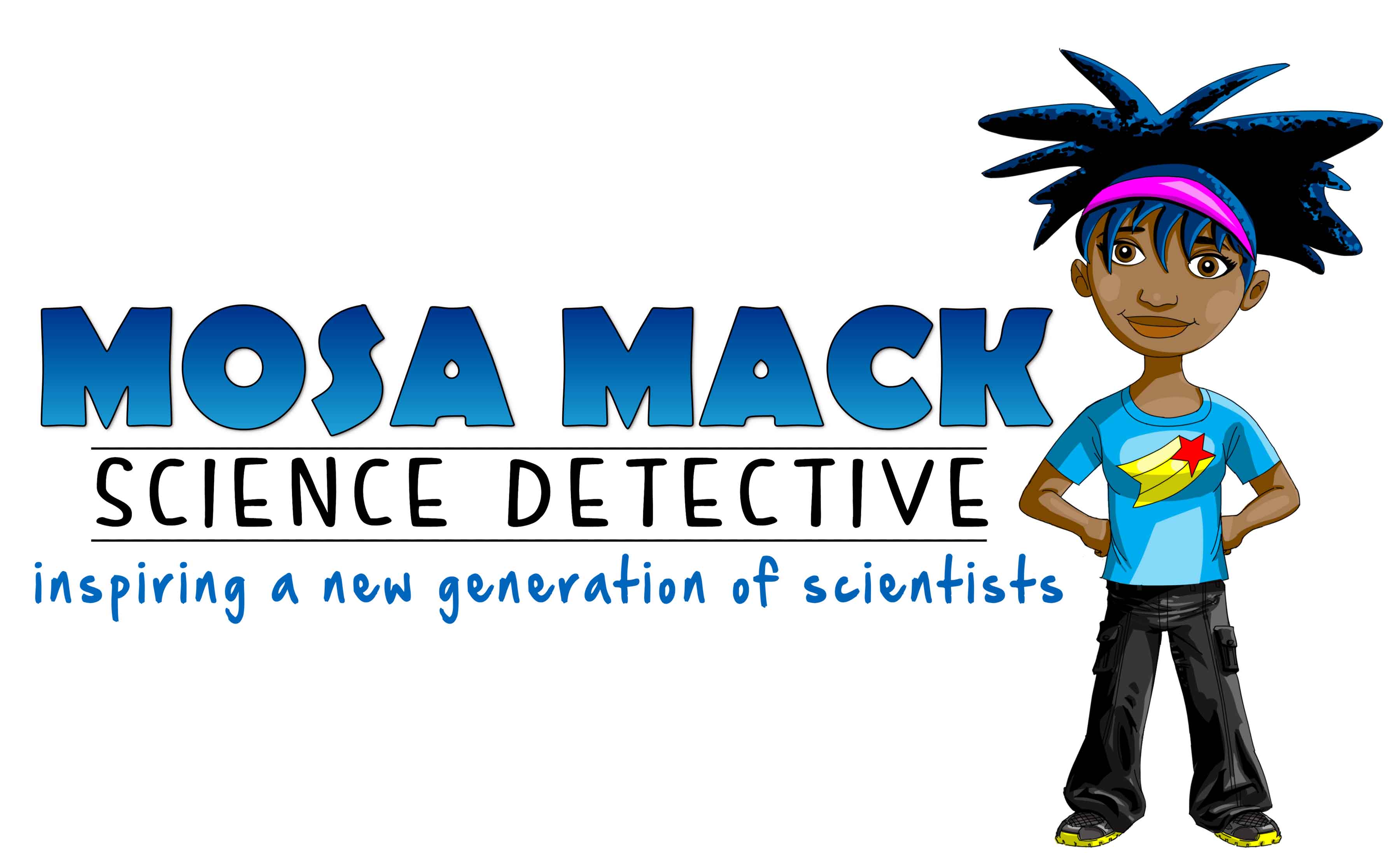 Mosa Mack: Science Detective Logo