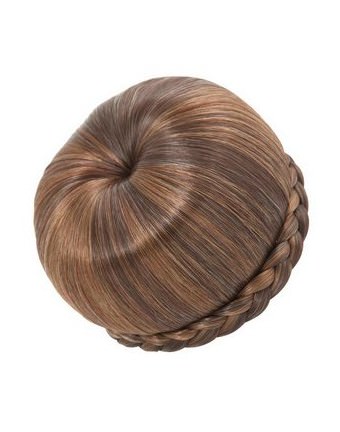 Sleek hair buns at Wonderland Wigs