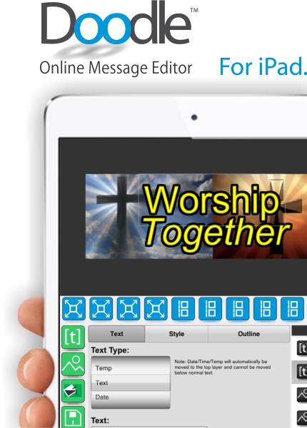 Doodle™: In App Message Editor for LED Digital Signs