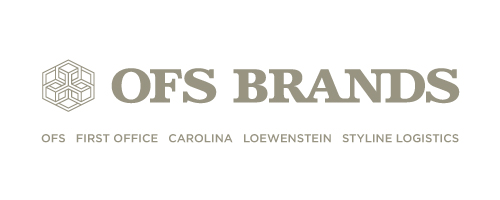 OFS Brands, a leading manufacturer of contract furniture and logistics provider, goes to market under the OFS, First Office Loewenstein, Carolina and Styline Logistics brands.