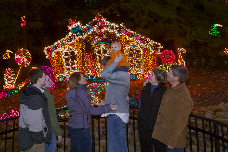 A visit to the Enchanted Garden of Lights connects families year after year