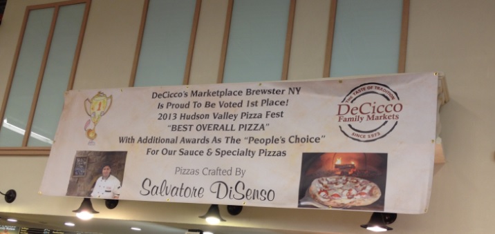 DeCicco’s won “Best Overall Pizza” at the first-ever Hudson Valley Pizza Fest
