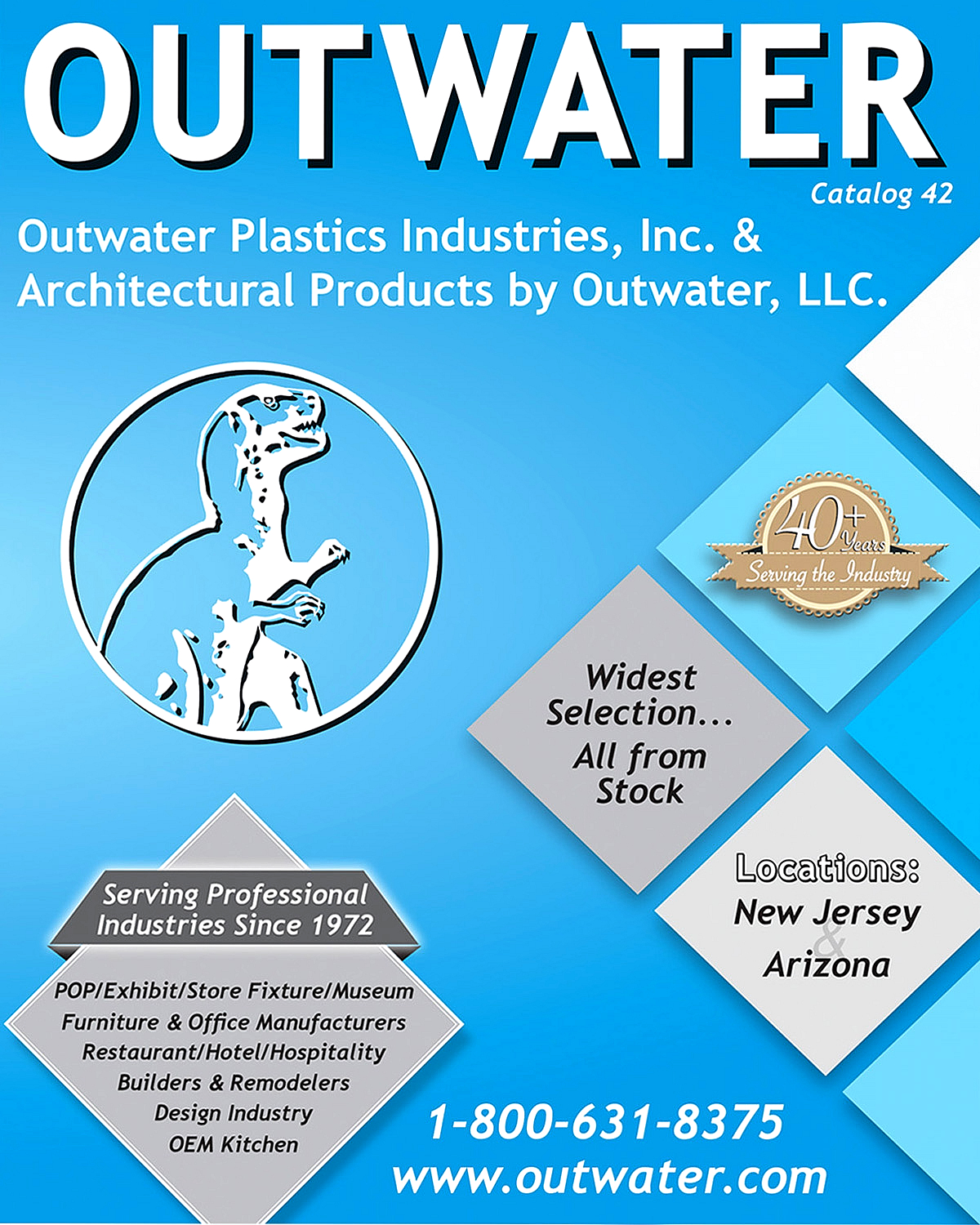 Outwater offers more than 65,000 standard and innovative products