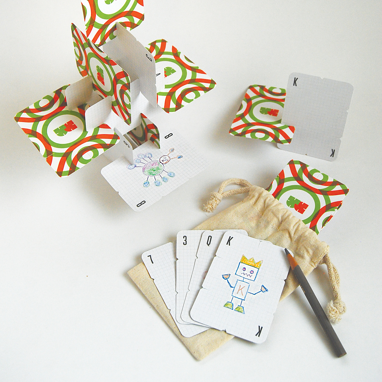 Build 52 Playing Cards