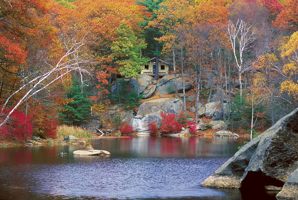 Rock House Reservation, W. Brookfield, MA by Richard Cheek