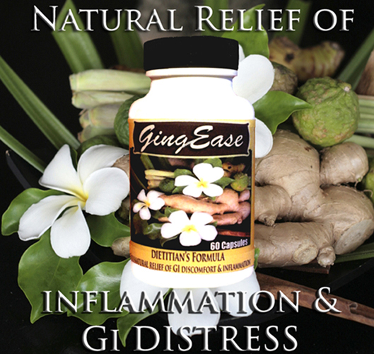 Dietitian Formulates "GingEase" Supplement To Alleviate Nauesa & Symptoms Of Common Cold