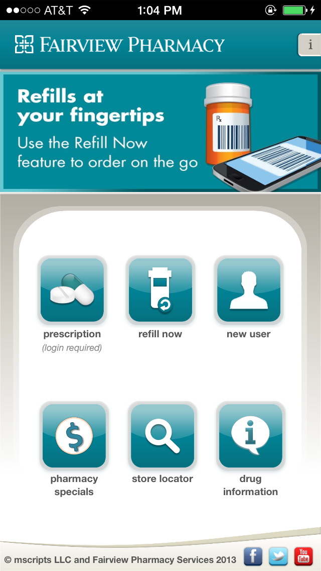 Fairview Pharmacy Mobile Application