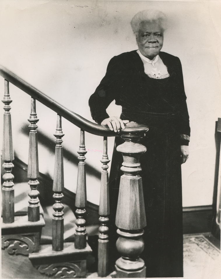 Never-seen-before picture of Mary Jane McLeod Bethune (1875 – 1955), an American educator and civil rights leader.