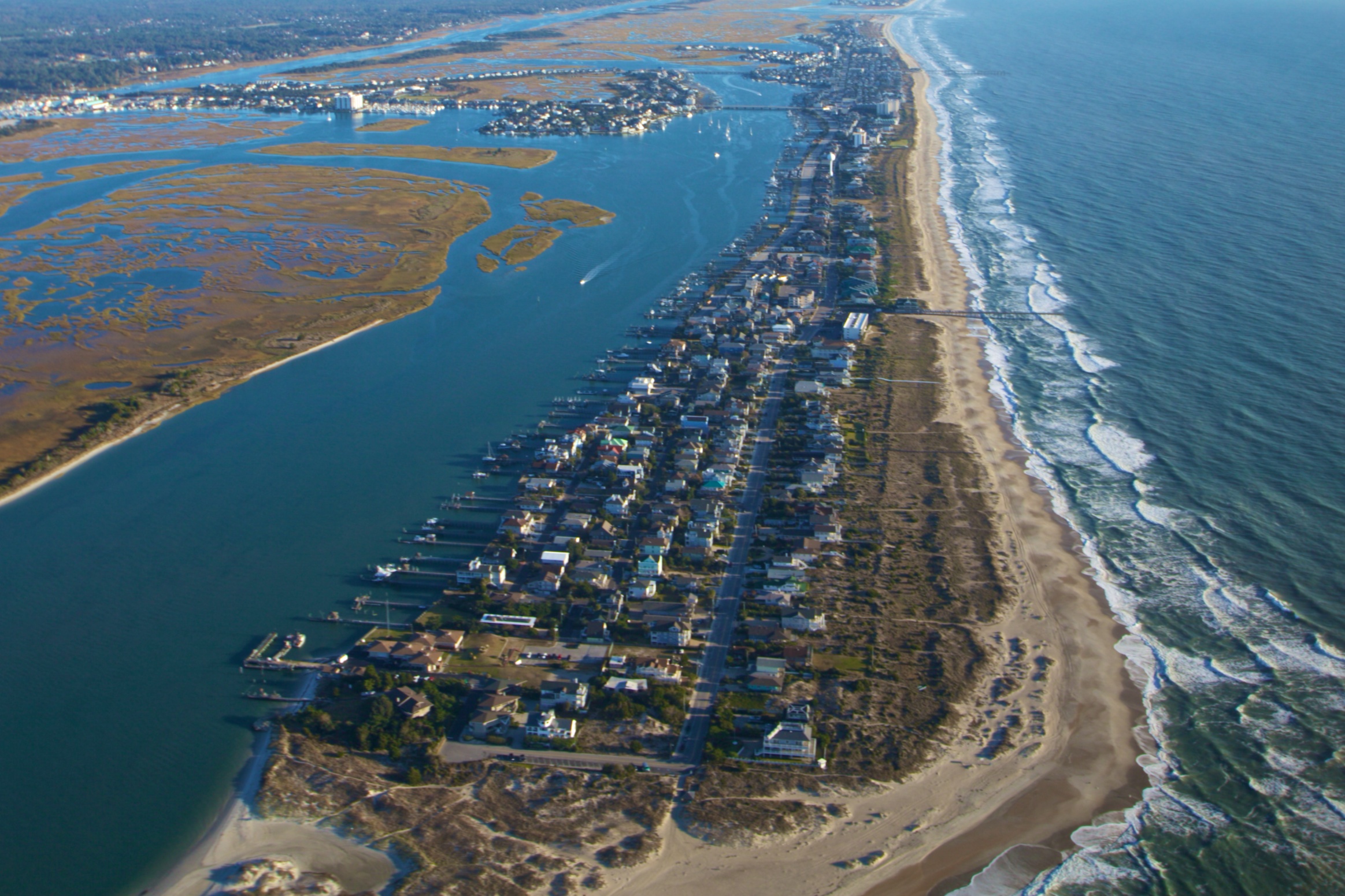 The 6.5-mile Surf to Sound "Elite" SUP Challenge at Wrightsville Beach, NC