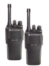 Motorola CP150 and CP200 portable radios