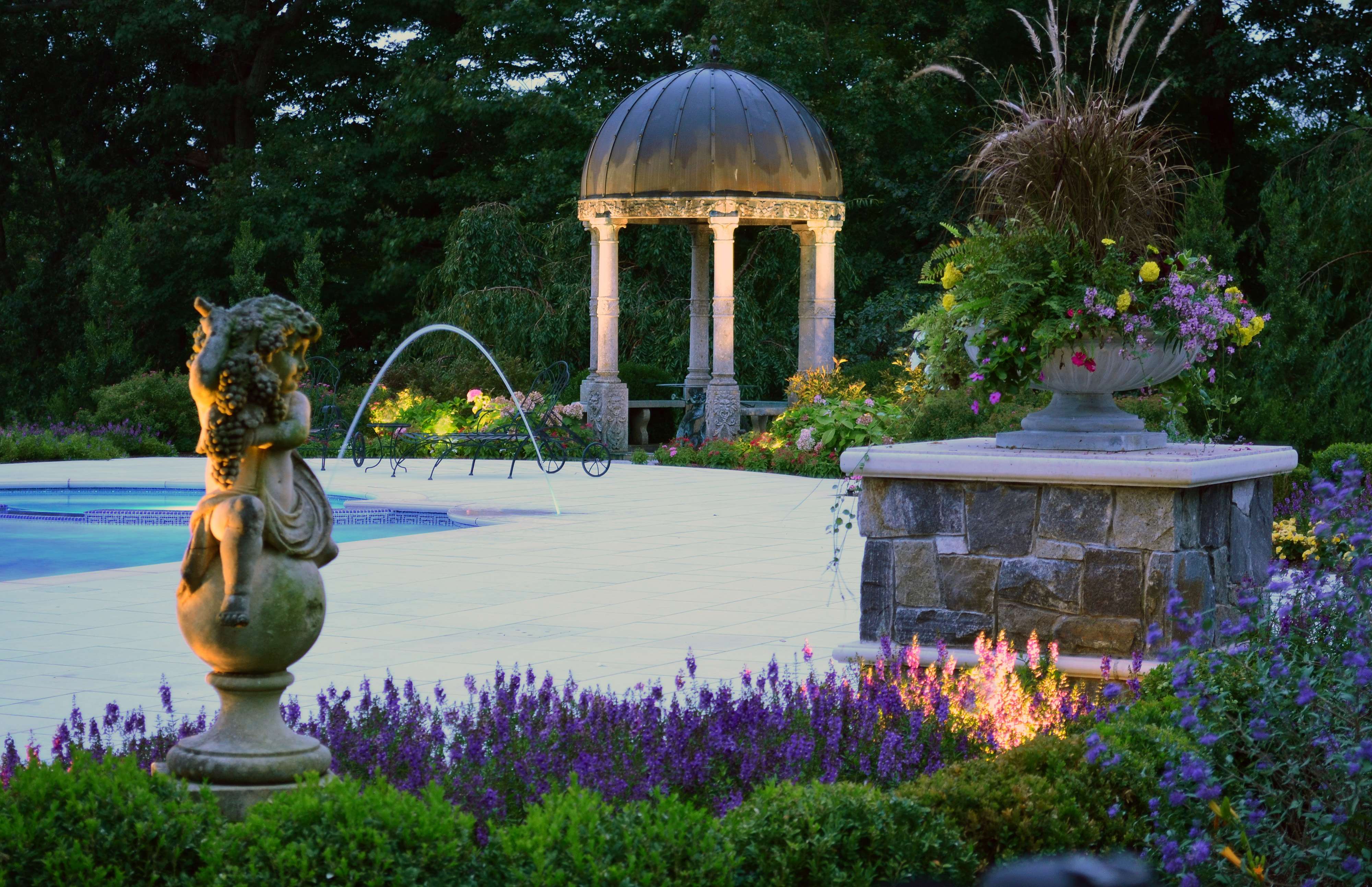 Swimming Pool landscaping Ideas Bergen County Northern NJ