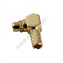 MMCX Male Right angle Crimp For RG316 PCB RF Connector