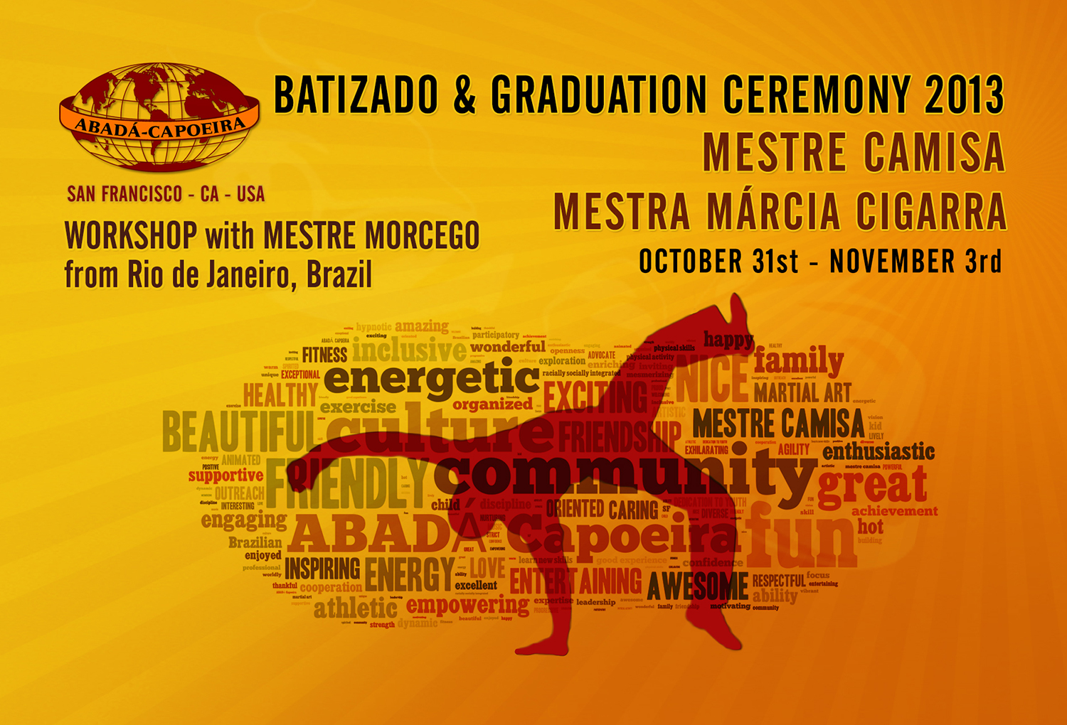 ABADÁ-Capoeira San Francisco Celebrates 22nd Batizado and Graduation Ceremony