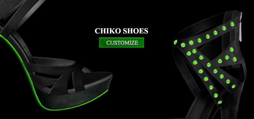 Customize or design your own shoes at CHIKO Shoes with the most possibilities