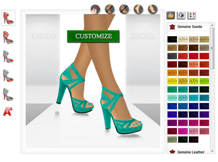 online shoes design