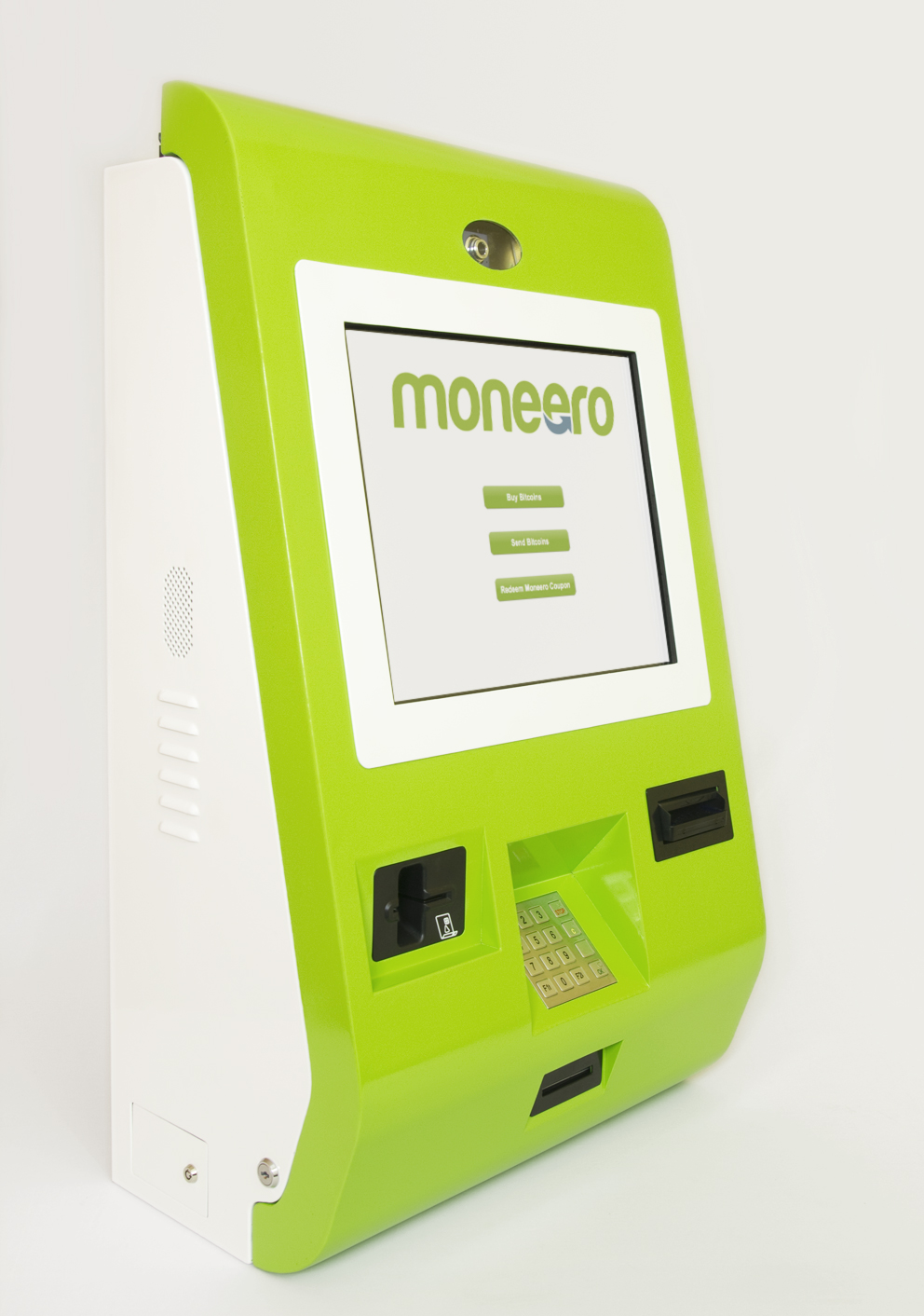 Moneero's Bitcoin Vending Machine BTM