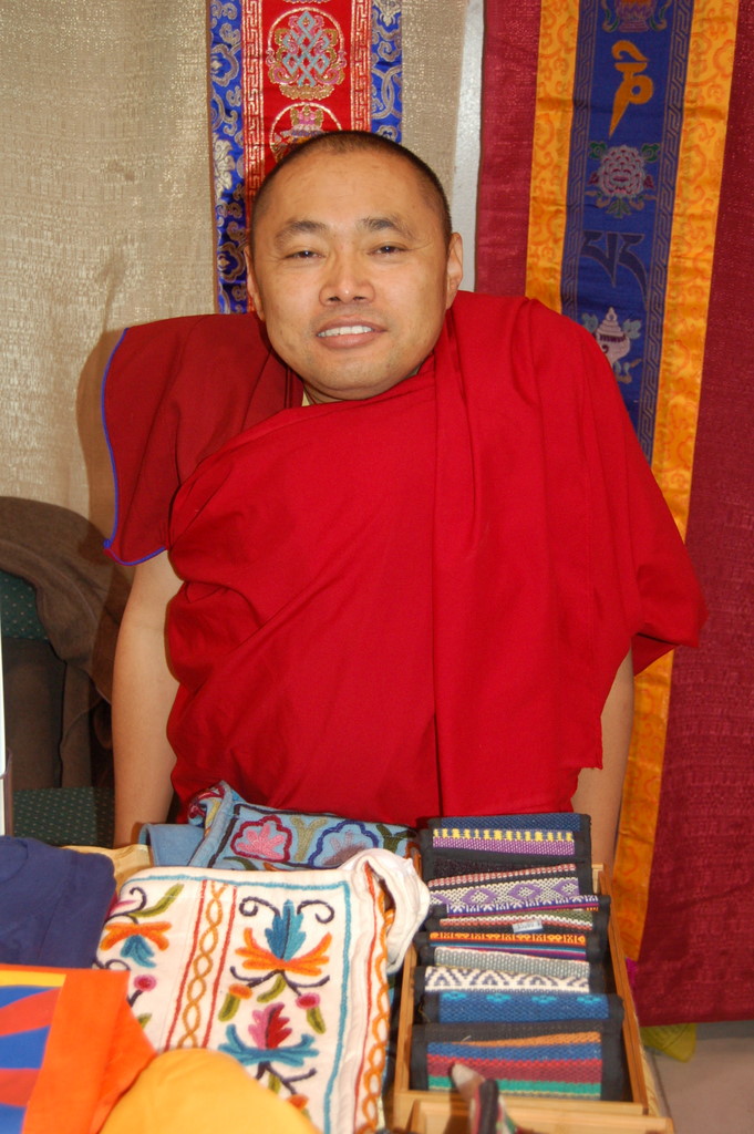 The Tibetan monks from the GSL Monastery in Cincinnati offer a healing ceremony on Saturday and Sunday at 11:00 a.m..