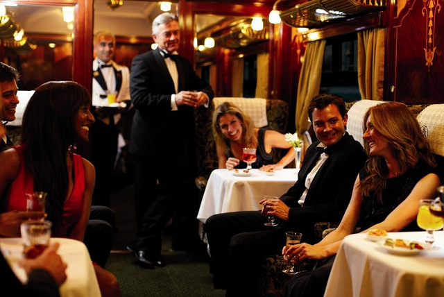 New Year's Eve on the British Pullman