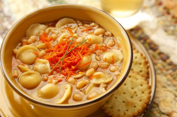 Pasta Gagioli Soup is an eFoods family favorite