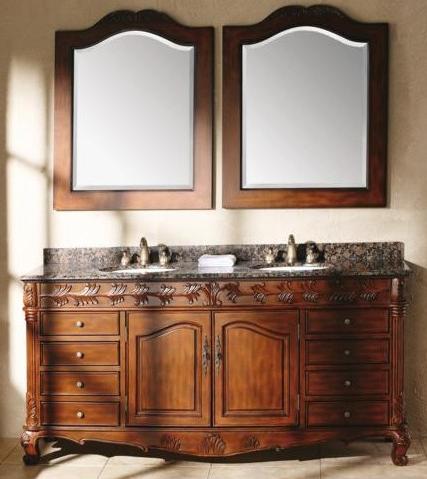 James Martin Solid Wood 72" Tanya Classic Bathroom Double vanity with a Countertop 206-001-5522