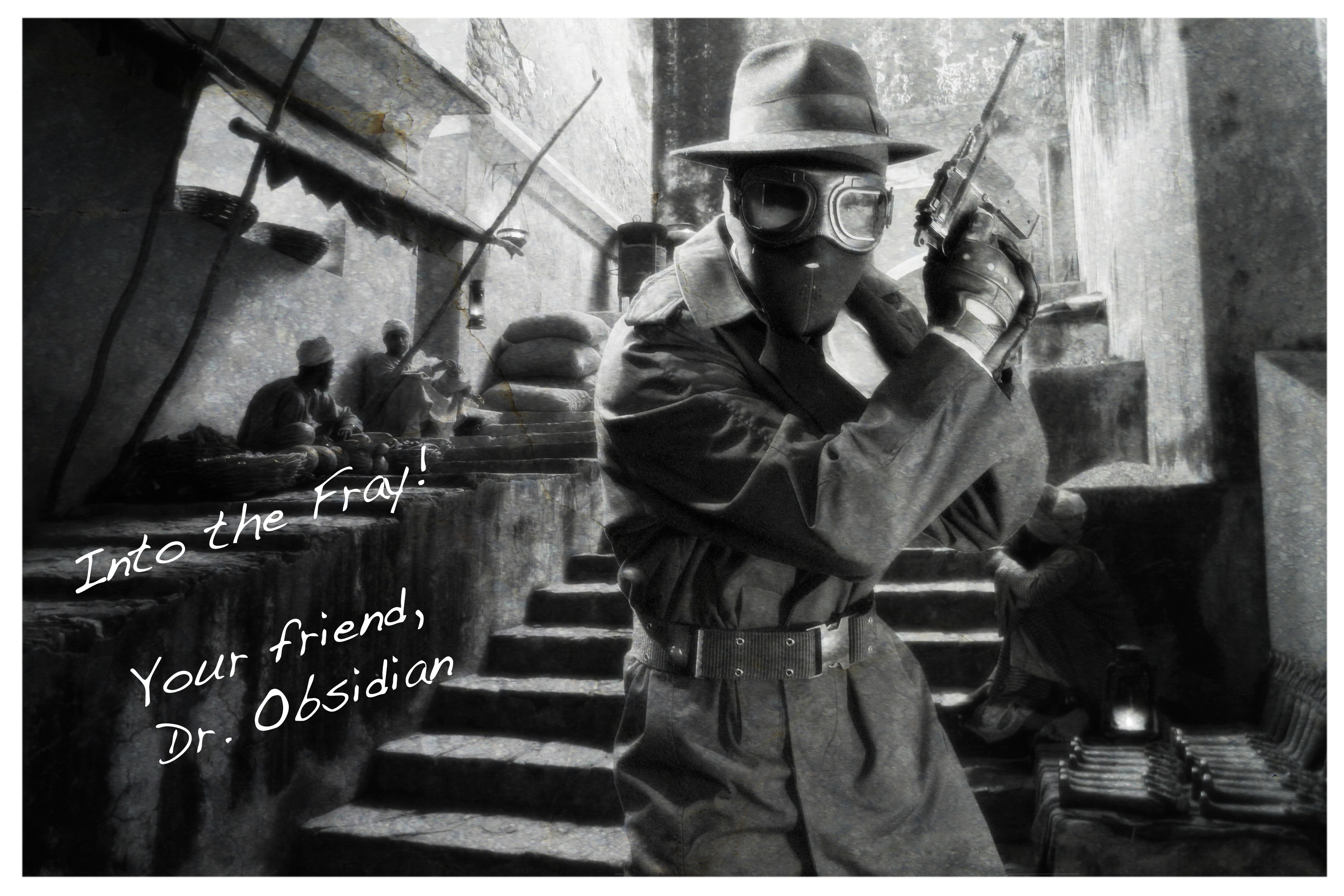 Film noir meets 2013 in forthcoming Dr. Obsidian movie.