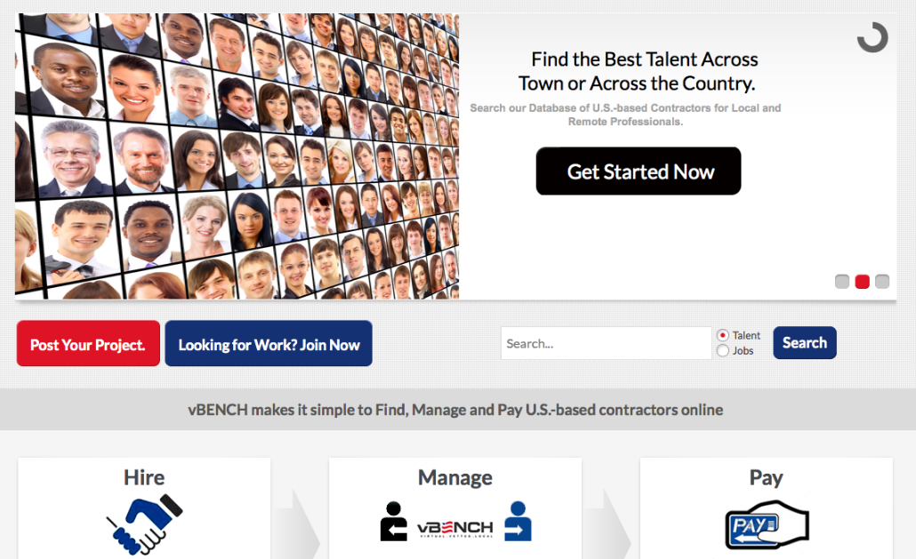 Find Talent on vBENCH