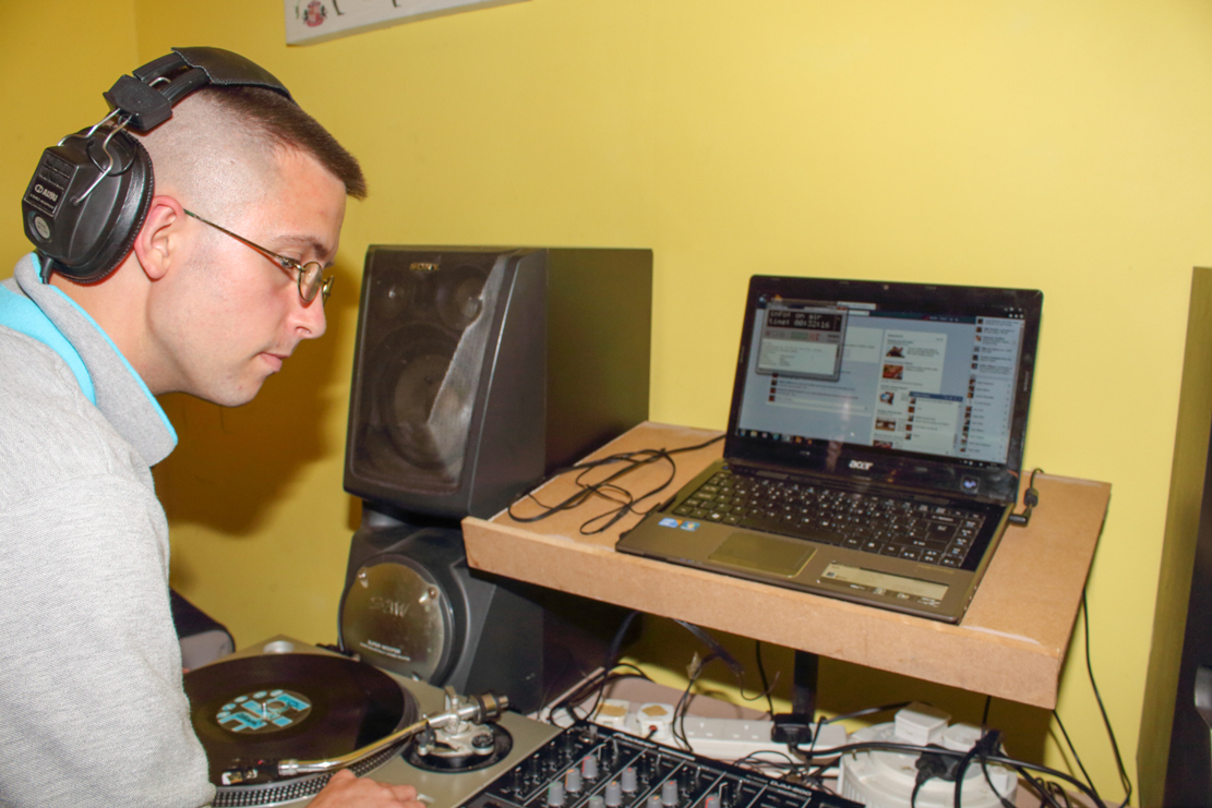 DJ/MC Rebel Performing on Embracive Radio