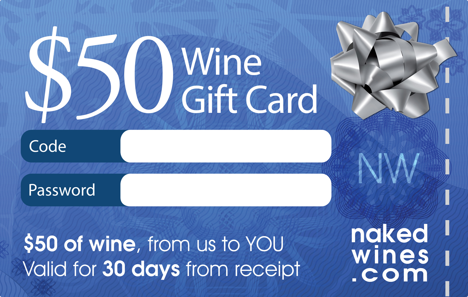 overstockArt.com has partnered with NakedWines.com to give away a free $50 Wine Gift Voucher for all purchases this Holiday Season.