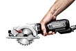 Rockwell Compact Circular Saw has a 4-1/2 in. blade and is 50% lighter than conventional 7-1/4 in. circular saws.