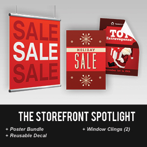 The Storefront Spotlight features great deals and promotions in store windows.