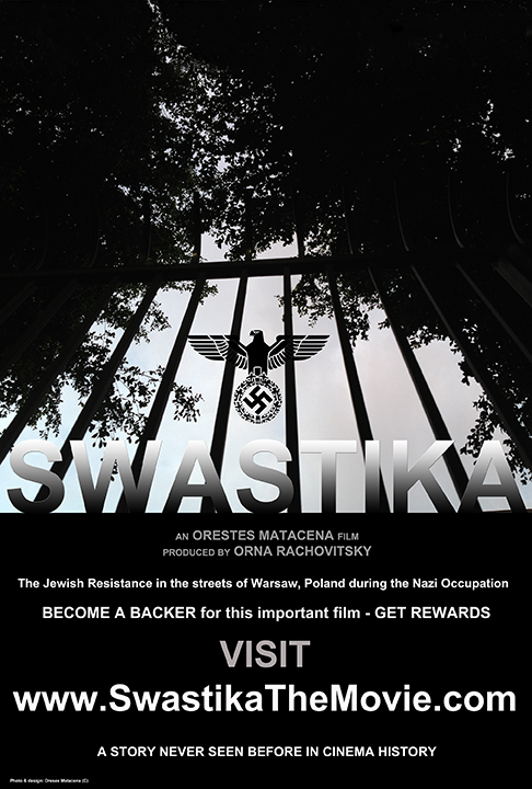 "Swastika" Movie Poster illustrates the control the Nazis had over people and almost the entire world.