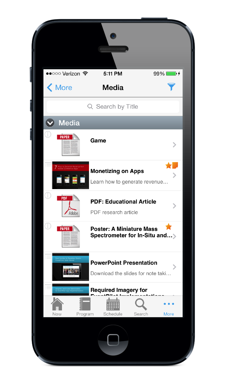 EventPilot conference app redesigned and enhanced for iOS7