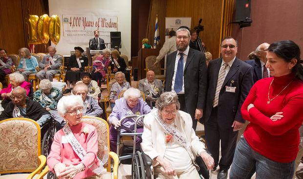 Centenarians together at Regency!