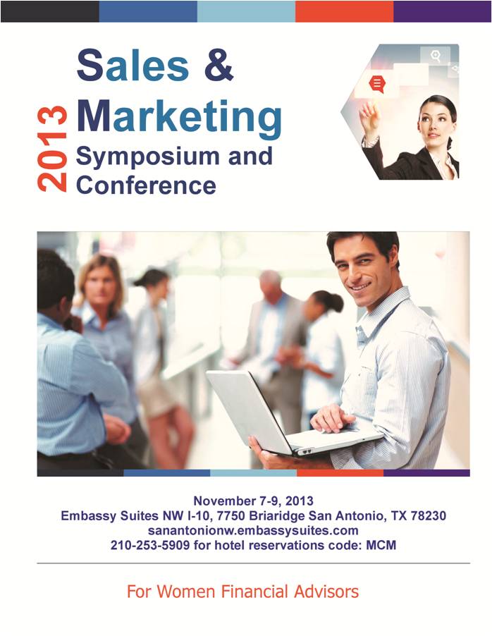 Money Concepts Sales Symposium Brochure Information