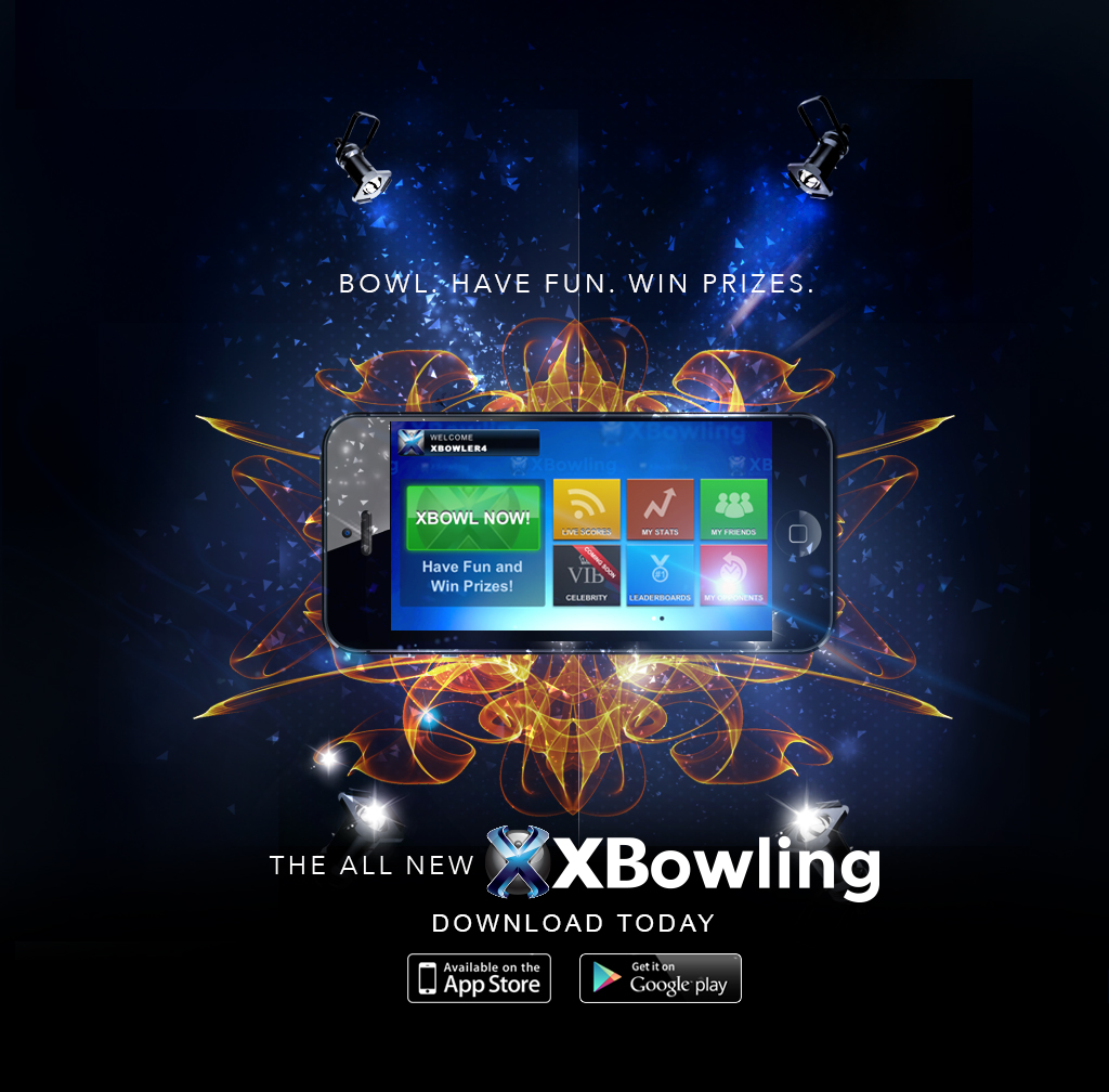 The newly updated XBowling app