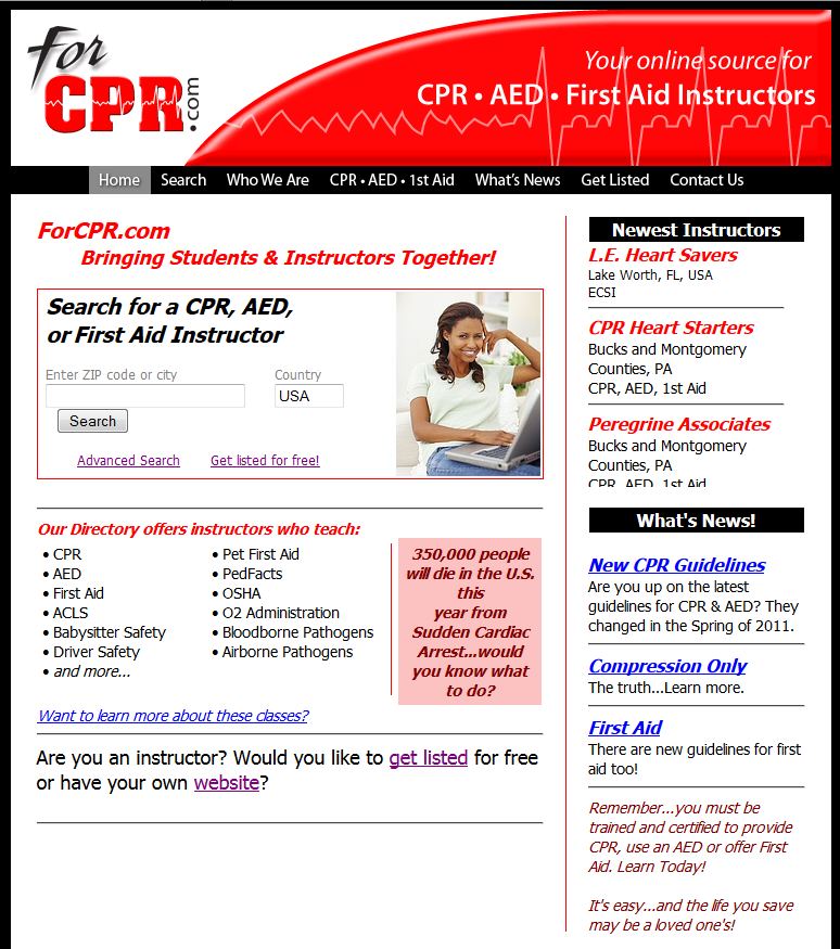 ForCPR.com Home Page