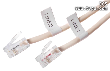 ECS-RJ112LS Telephone Line Splitter for 2-Line Phones