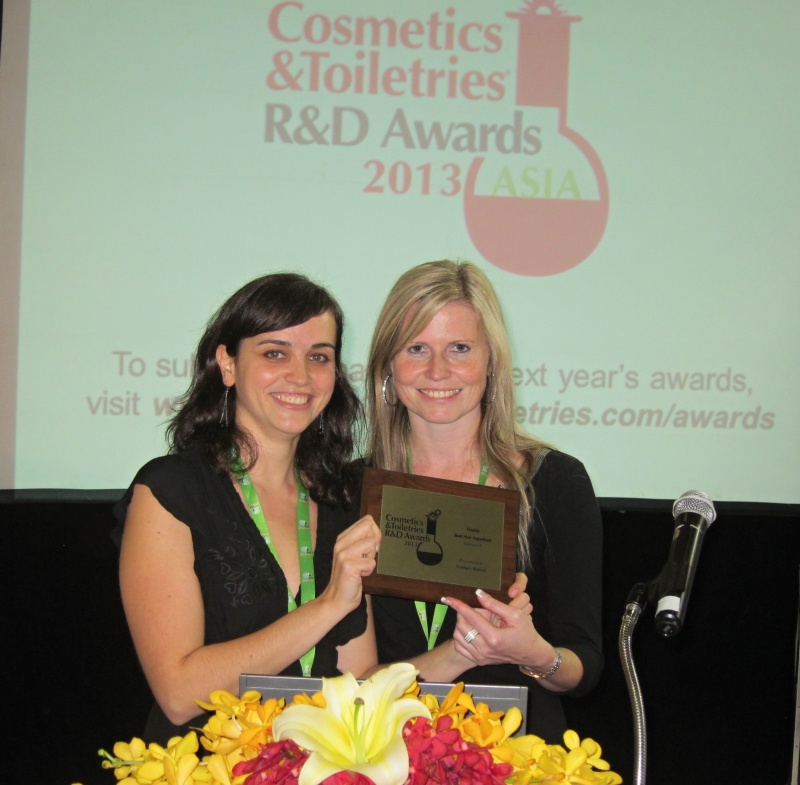 Cosmetics&Toiletries R&D Asia Award finalist Delcore