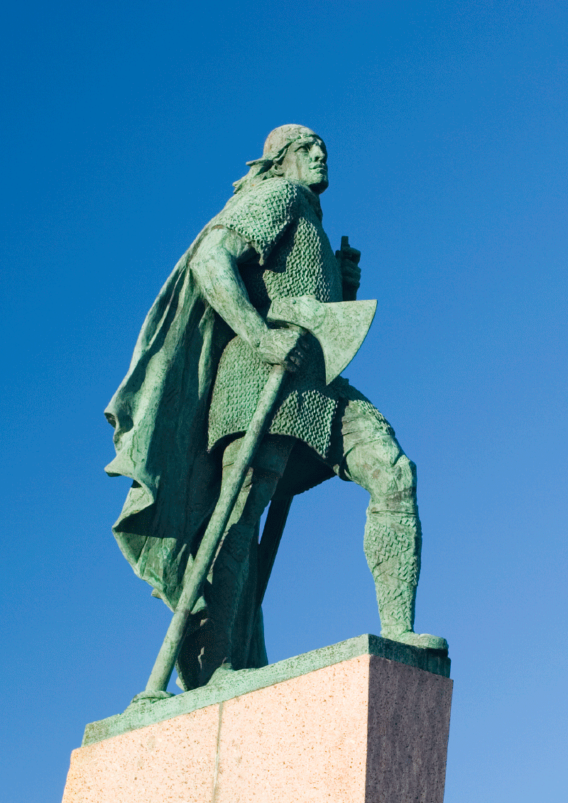 Statue of Leif Erickson, Reykjavik.