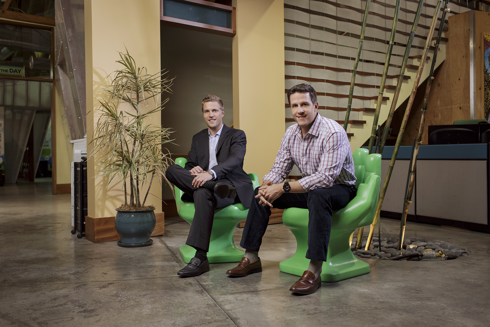 HUMAN Co-Founders Sean Kelly (left) and Andy Mackensen (right)