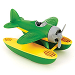 Green Toys Sea Plane made from recycled plastic.