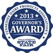 Tennessee Dairy Products Association's 2013 Governor's Award