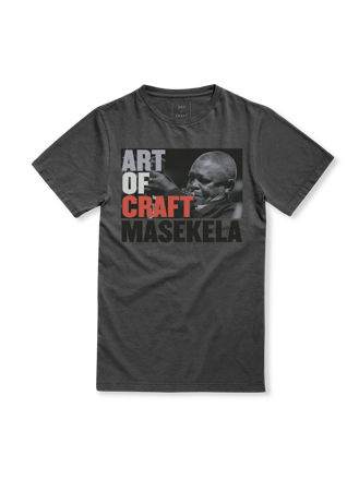 Hugh Masekela "Art of Craft - Masekela"  T-Shirt. Available now at www.artofcraft.com.