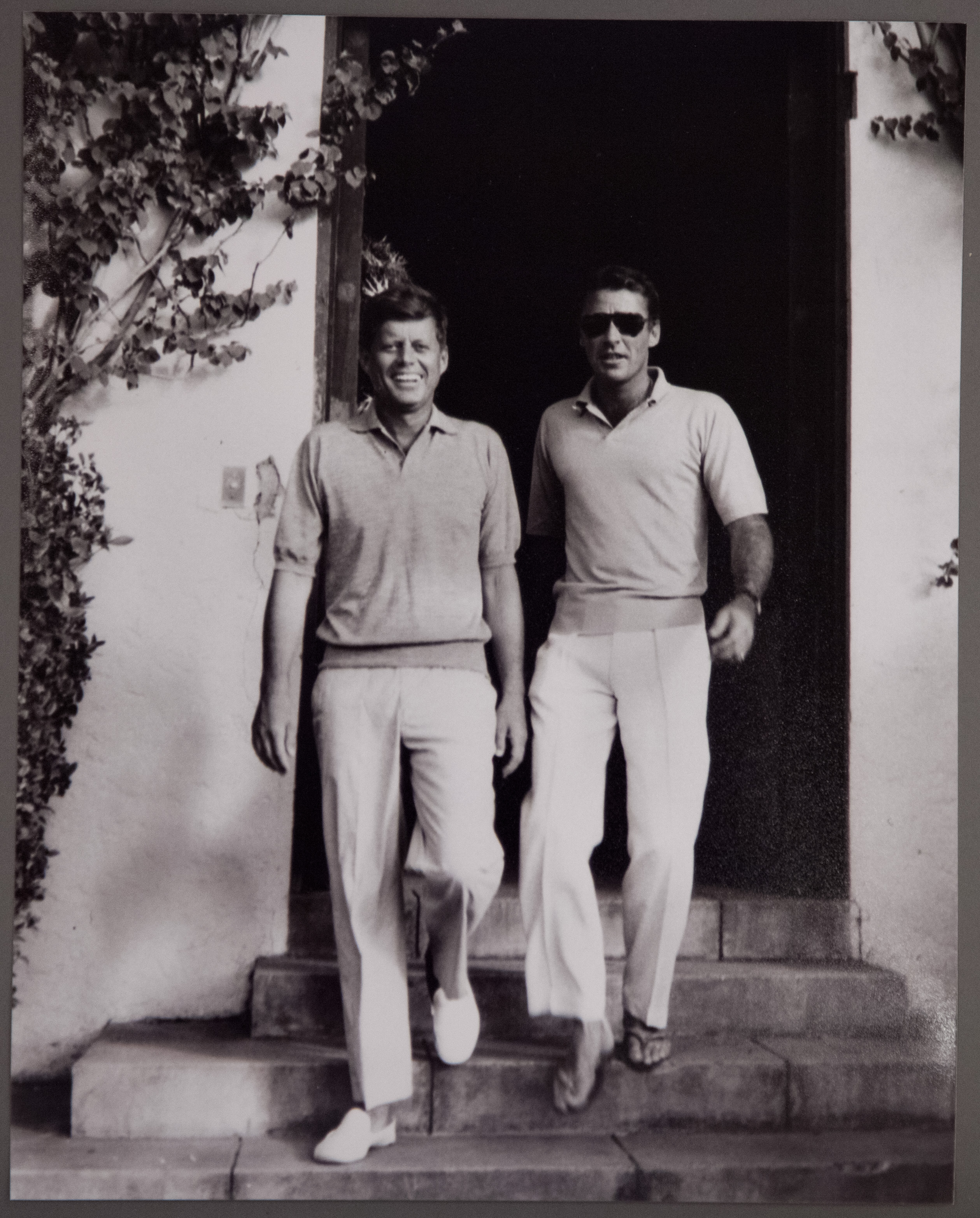 Peter Lawford and President John F. Kennedy, circa 1960