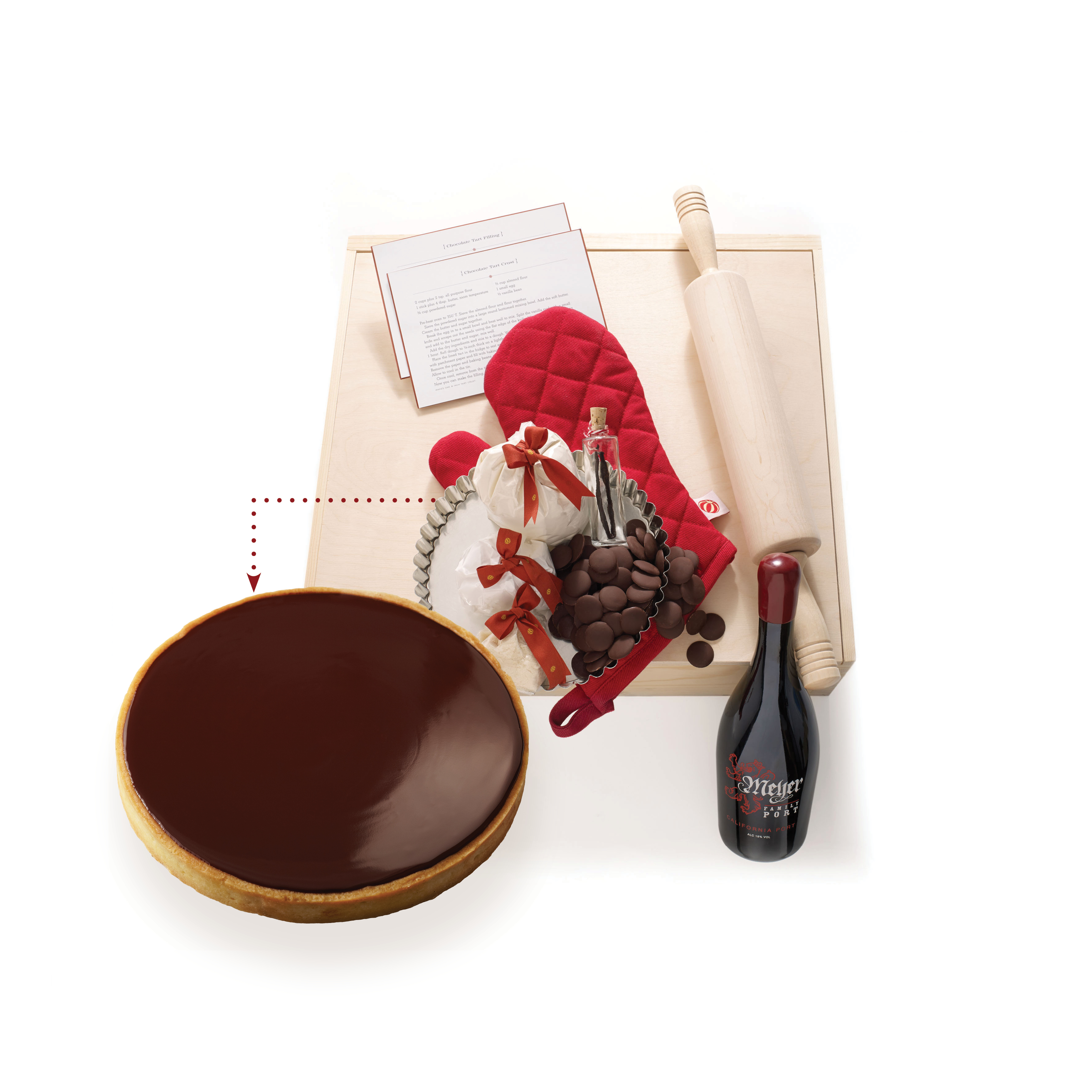Thomas Keller Chocolate Tart Gift Set