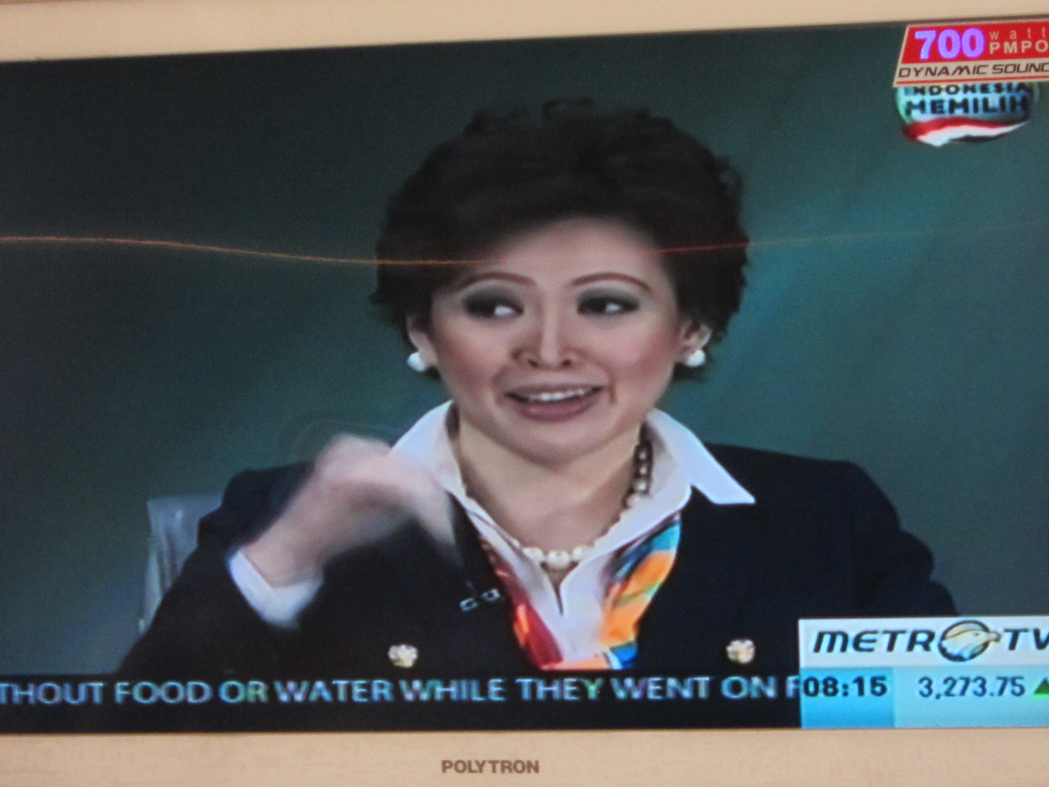 On Metro TV's "Talk Indonesia"