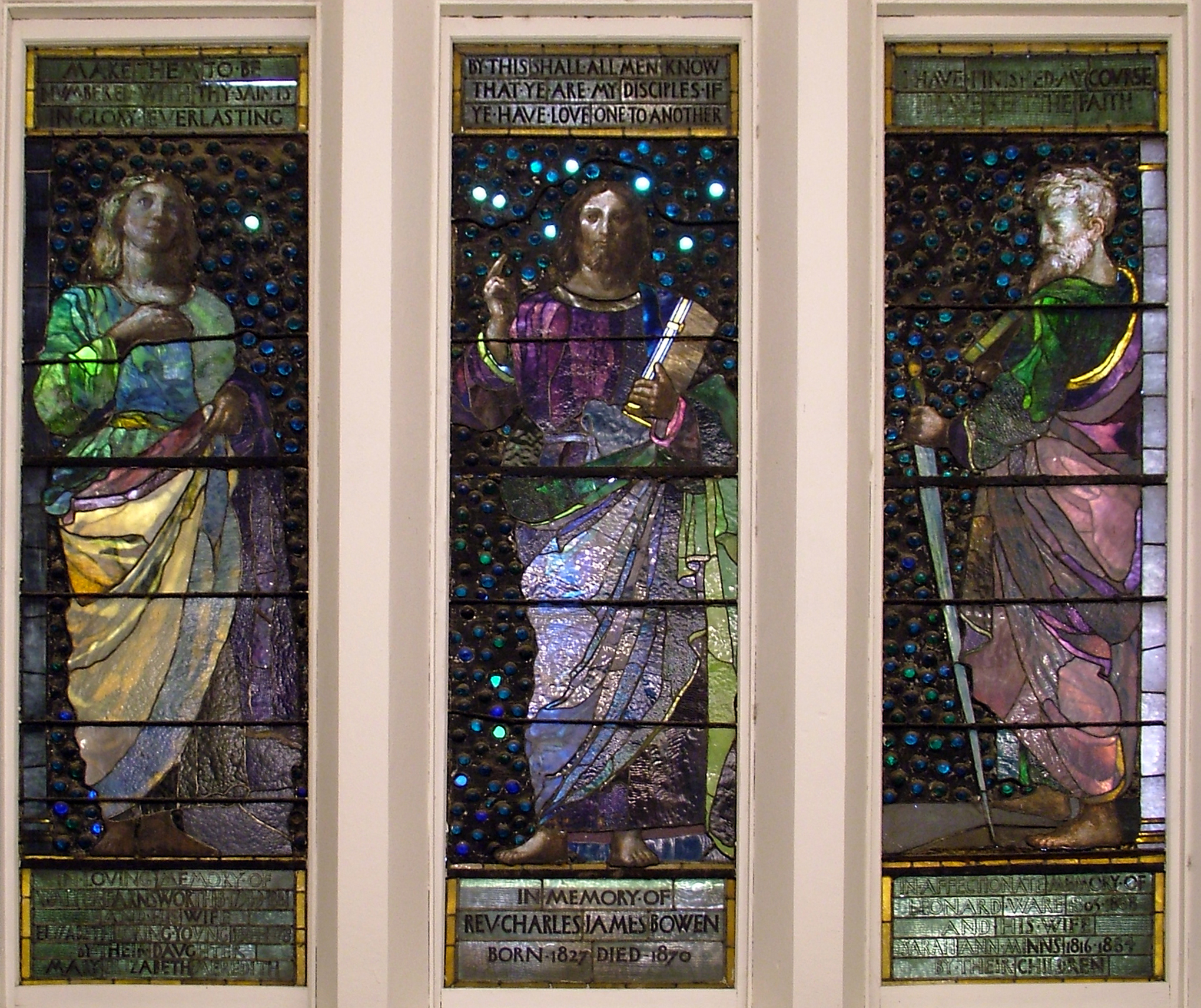 The John La Farge Triptych will be on display at this year's Boston International Fine Art Show