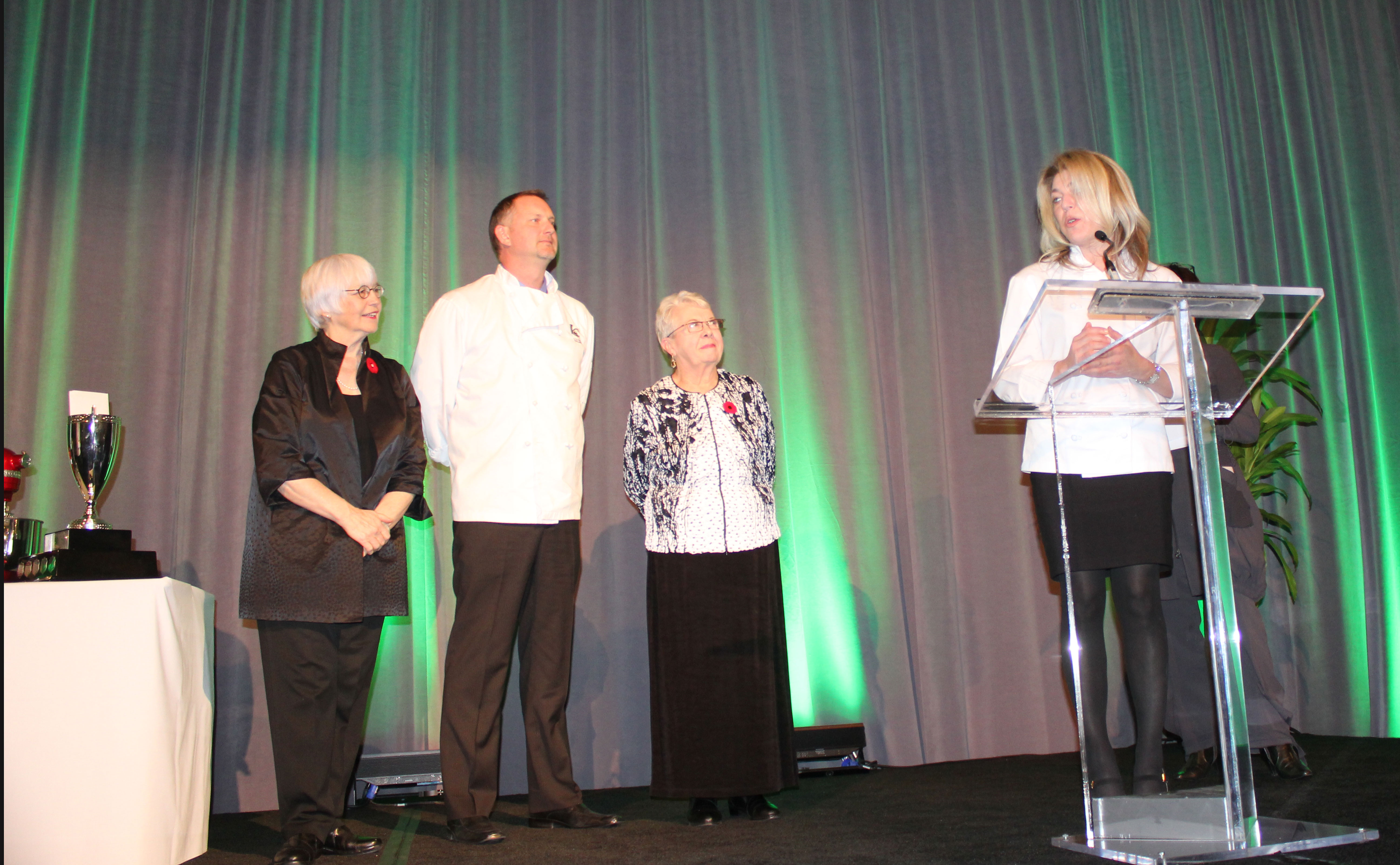 Elizabeth Baird and Rose Murray Congratulate The Winners of Taste Canada Cooks the Book