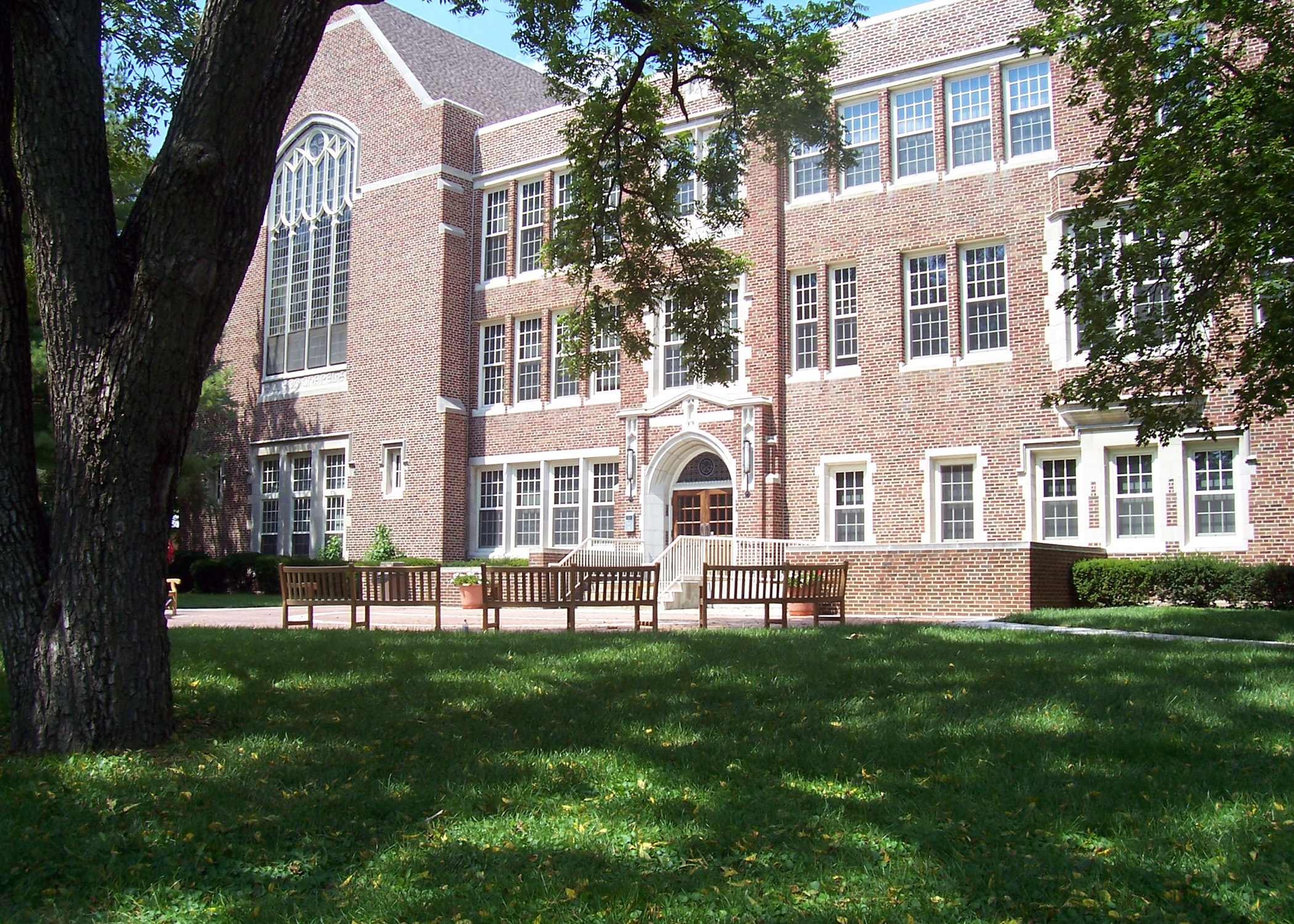 Hudson Hall at Blackburn College, home of the only student managed work program in the U.S.